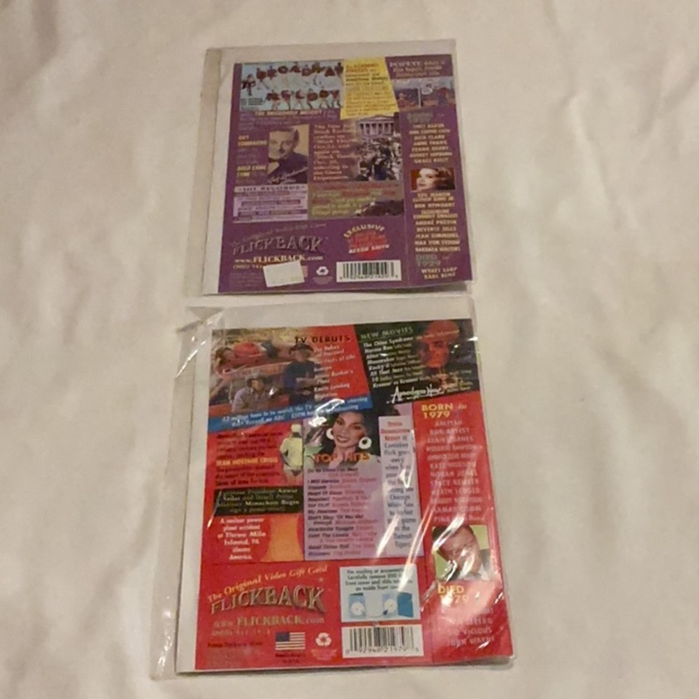 NWT Vintage Flashback DVD Set 1929 & 1979 - Retro Music & Pop Culture - Picture 2 of 4